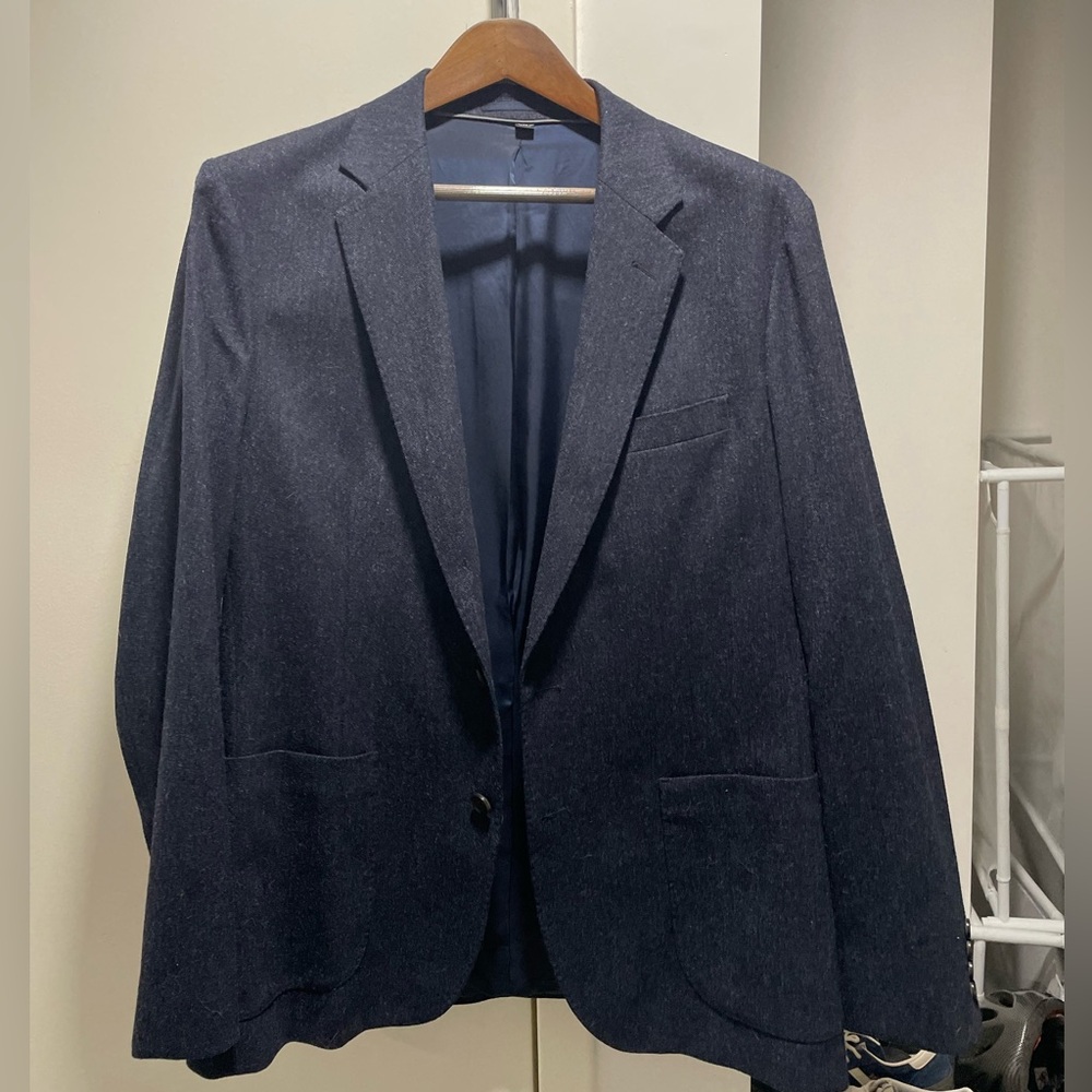 J. Crew Ludlow Slim-fit unstructured blazer in English wool- 42R